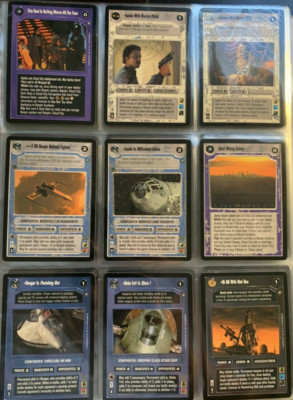 Star Wars CCG Enhanced Cloud City ECC Premium Singles | SWCCG ECC NM/Mint
