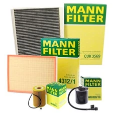 Mann Oil Air Carbon Cabin Fuel Filter Service Kit For MB W906 Sprinter 2500 3500