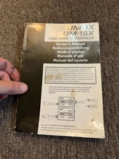 Edirol UM-1X Owners Manual