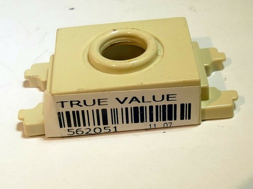 Single COAX  Cable Single  Ivory plate cap  562051