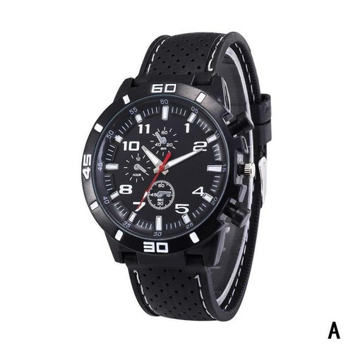 Mens Watches Sports Wrist Boy Army Silicon Strap Quartz Cheap Men's Watch ✨ - Picture 12 of 16