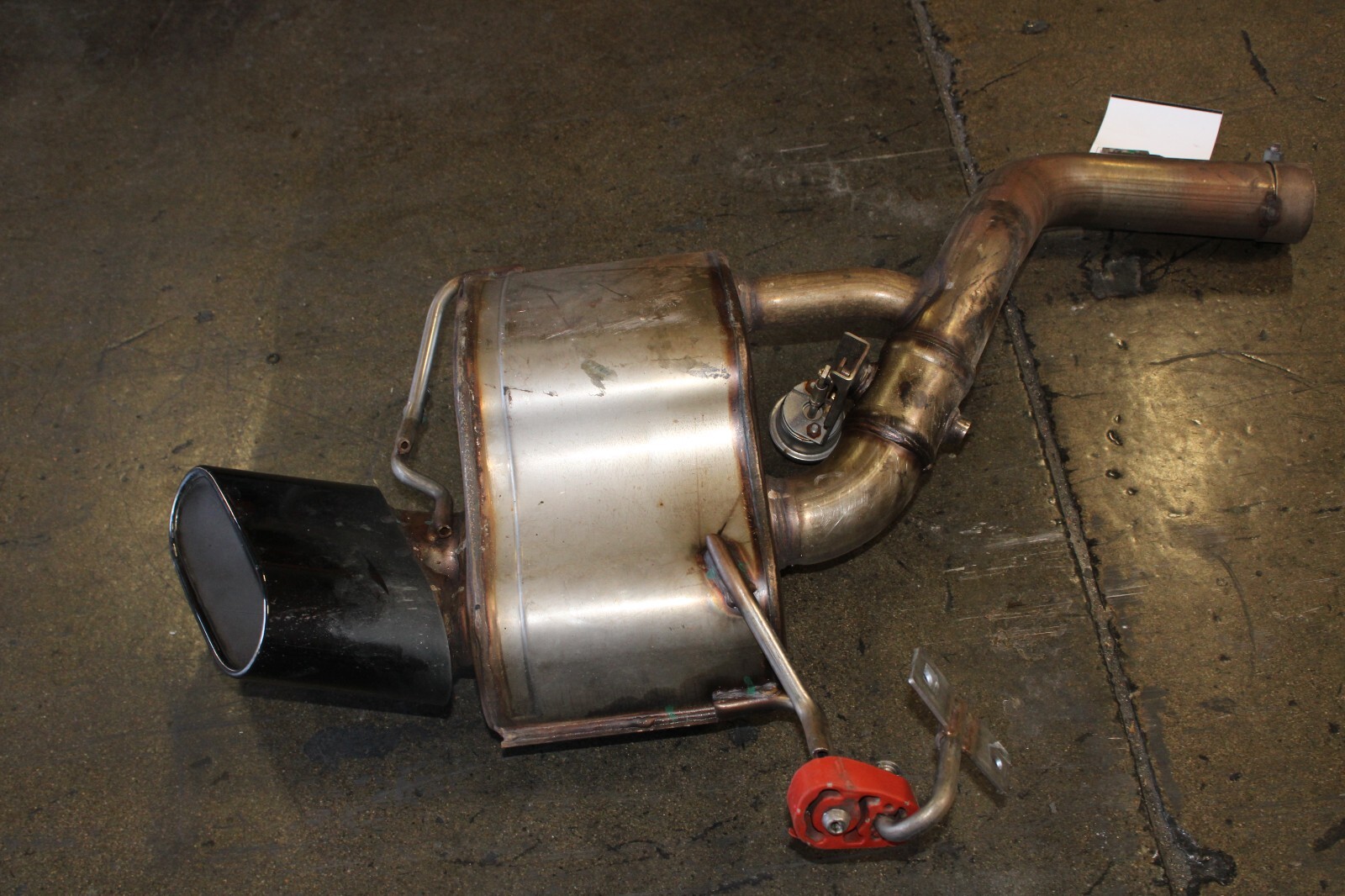 Maserati Granturismo, GranCabrio, LH, Left, Muffler, Scratched, Used, P/N 262203