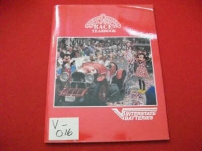 1988 INTERSTATE BATTERIES 5th ANNUAL ''GREAT AMERICAN RACE'' YEARBOOK 4500 mi. CTC