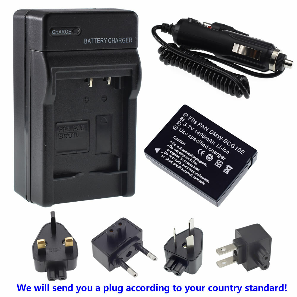 1x Kastar Battery For Panasonic Lumix DMW-BCG10 DMC-ZS19 DMC-ZS20 DMC-ZS25