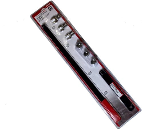 Serpentine top belt tool