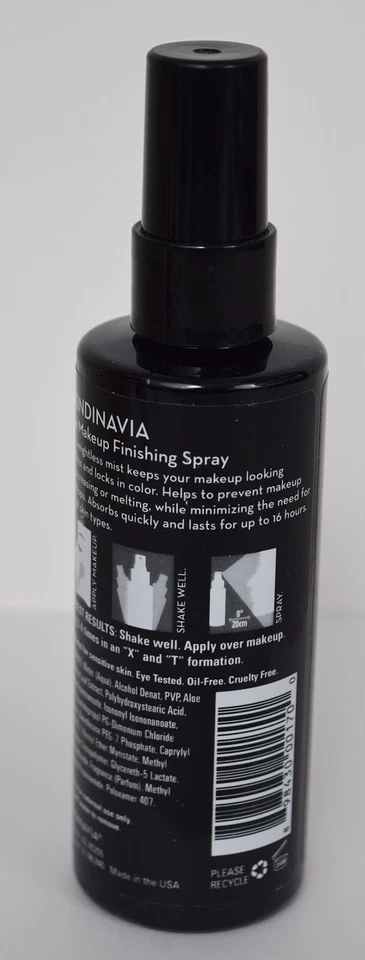 Skindinavia The Makeup Finishing Setting Spray Nuevo 118 ml 4 OZ Foto 2 de 3