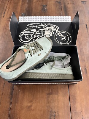 Cariuma X Deus Ex Machina OCA LOW Green Suede sneaker M9.5/W11 RARE BRAZIL