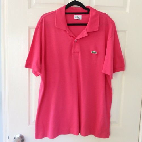 salmon pink collared casual dress shirt 