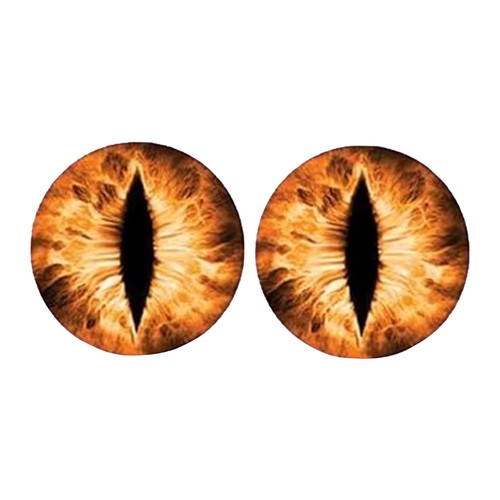 Round 3D Stereo Beast Eyes Headlight Decals for Jeep Truck Headlights Sticker - Picture 21 of 23
