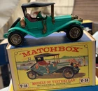 Original Matchbox Lesney Y-14 MOY 1911 Maxwell Roadster w/ Original Box England