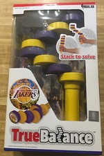 NBA LA Lakers True Balance Handheld Wooden Toy Game by Excite STEM Coordination