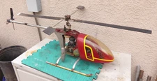 Vtg American Revolution Mantis RC Nitro Helicopter 80's USA Parts or Repairs