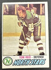 1977-78 O-Pee-Chee OPC Hockey - #306 Tom Reid - Minnesota North Stars