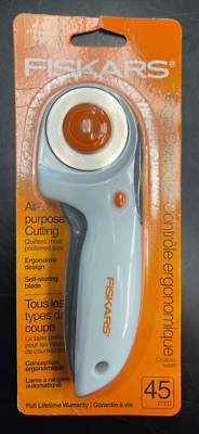 Fiskars Ergo Control All Purpose Cutting 45mm Rotary Cutter 197930