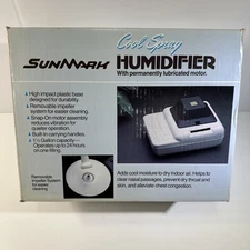 Humidifier SunMark Cool Spray Humidifier Model 860 *Tested* Vintage 