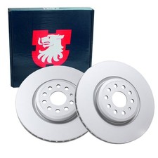 2x JP GROUP BREMSSCHEIBEN 340mm INNENBELÜFTET VORNE passend für AUDI Q4 CUPRA BO