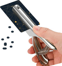Single Hole Punch 2 Inch Long Reach Deep 1/4 Inch Heavy Duty Hole Puncher