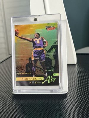 1999-00 ULTIMATE VICTORY SURFACE 2 AIR SA8 KOBE BRYANT LAKERS HOF (RAW)