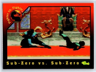 1994 Classic Mortal Kombat Series 1 Sub-Zero vs. Sub-Zero #37