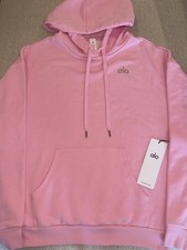 ALO Yoga women s sweet pink pullover hoodie