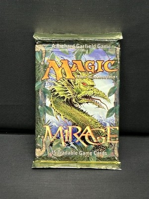 Magic The Gathering Mirage 15 Tradeable Game Cards Booster Pack Brand New SEALED
