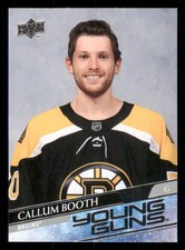 2020-21 Upper Deck #704 Callum Booth Young Guns RC