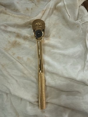 Mac Tools Gold Knuckle Saver Limited Edition 3/8  Drive Ratchet New