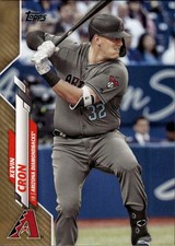 2020 Topps Kevin Cron #373 Gold Arizona Diamondbacks 26F