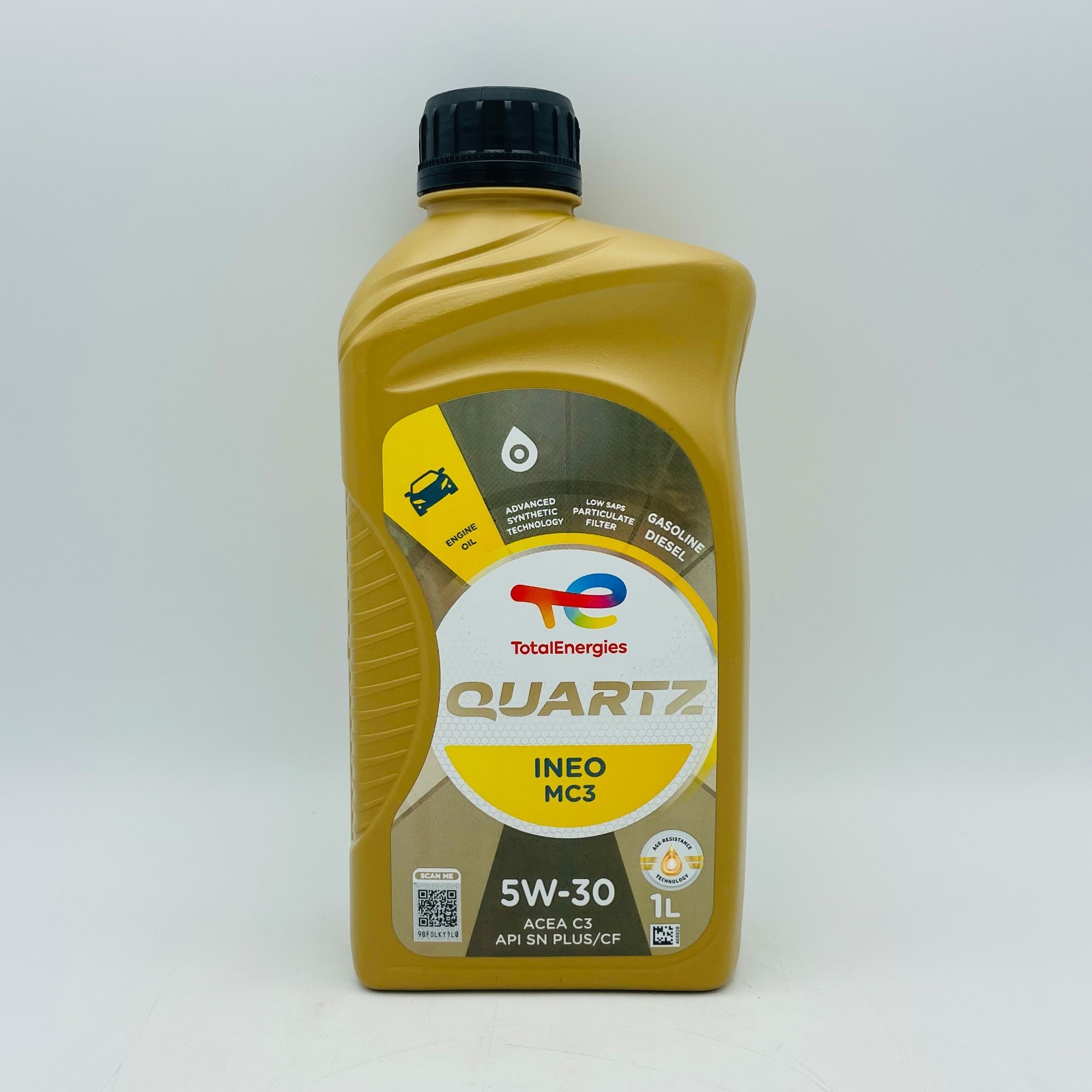 1L TotalEnergies Quartz INEO MC3 (Mercedes C3) 5W-30 Total Engine Oil - 1 Litres