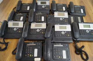 Job Lot of 13 x Various Alcatel Wired Office IP Touch Desktop Phones