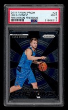 2018-19 Panini Prizm Freshman Phenoms: # 23 Luka Doncic PSA 9 MINT