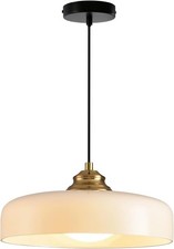 Mid Century Modern Glass Pendant Light Ceiling Hanging Fixture KSANA 1542801-524