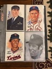 Al Barlick Autograph Perez Steele  (Sale Is For One Card In Title) (A1-1)
