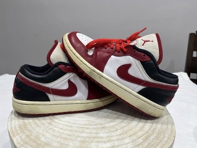 Nike Air Jordan 1 Low Reverse Black Toe 2022 Women's Size 7/Mens 5.5 DC0774-160