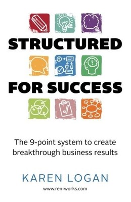 STRUCTURED FOR SUCCESS: THE 9-POINT SYSTEM TO CREATE By Karen Logan *BRAND NEW*