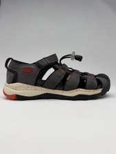 KEEN Newport Neo H2 Kids Size 3 Gray Orange Closed Toe Water Sandals Outdoor