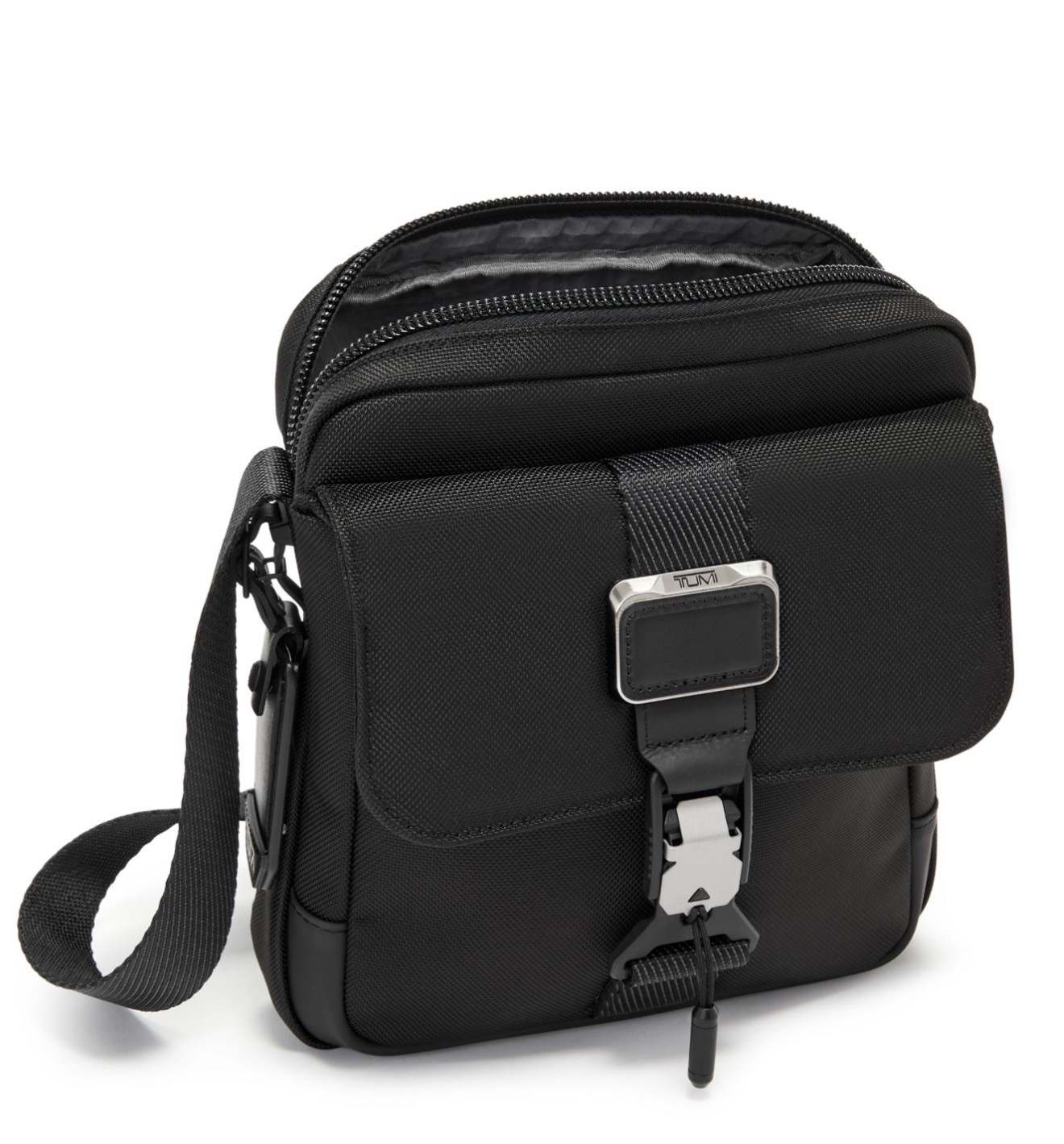 NEW Tumi ALPHA BRAVO JUNIOR 9.5&rdquo; Crossbody Bag - BLACK