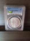 1897 Morgan Silver Dollar MS64 S$1 Philadelphia Mint