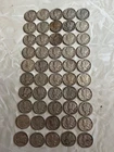 Murcury Dime Lot Of 50 Circulated As Shown!