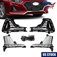 For 2018 2019 Hyundai Sonata Lh Rh Led Daytime Running Light Drl Fog Lights New For 2018 2019 Hyundai Sonata Lh Rh Led Daytime Running Light Drl Fog Lights New