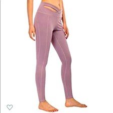 High Waist Rose Leggings with Pockets Size Small