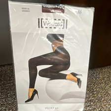 Wolford Velvet 66 Opaque Velvet Leggings 66 Denier Clove