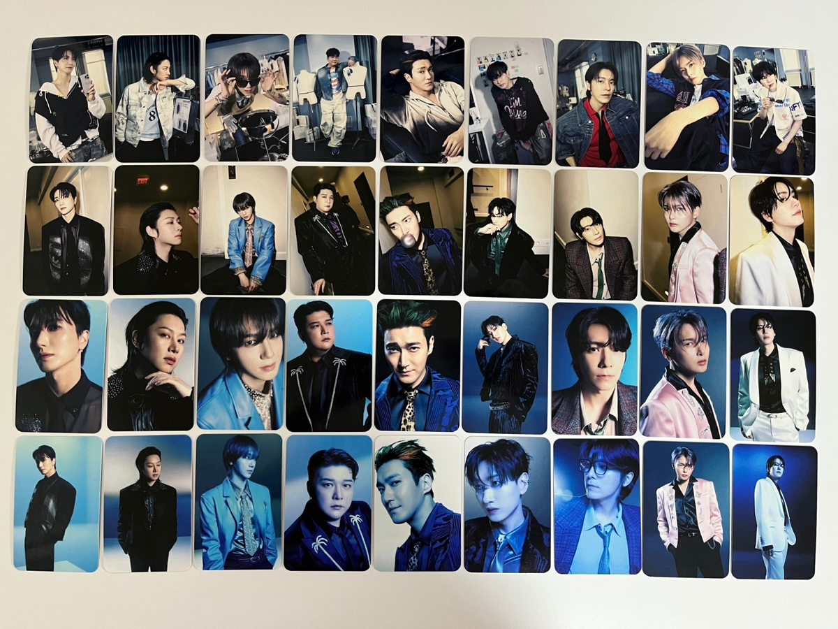 Super Junior 25 The 20 Award Photocards Express mode Haircut Stuck