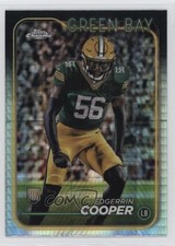2024 Topps Chrome Rookies Prism Refractor Edgerrin Cooper #259 02ri