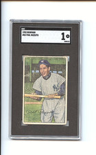 1952 Bowman Phil Rizzuto New York Yankees #52 🚀😳💥 SGC Graded 1