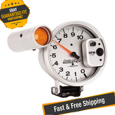 Auto Meter 233911 Autogage Silver Tachometer