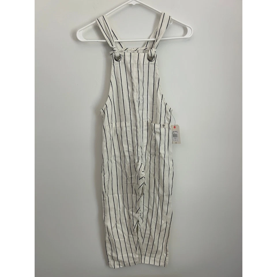 Billabong Play it Cool Overalls Girls XS 6 NWT - Image 4 of 4