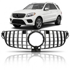 Kühlergrill Chrom passt passend für Mercedes GLE (ML) W166 15-18 + Sport-Panamer Kühlergrill Chrom passt passend für Mercedes GLE (ML) W166 15-18 + Sport-Panamer