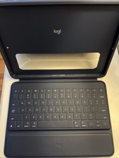 Logitech Rugged Folio Keyboard Case for Apple iPad 7th/8th/9th Gen. - Blue