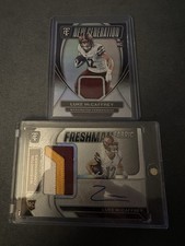Luke McCaffrey Rookie Auto Patch Lot | Commanders | Panini